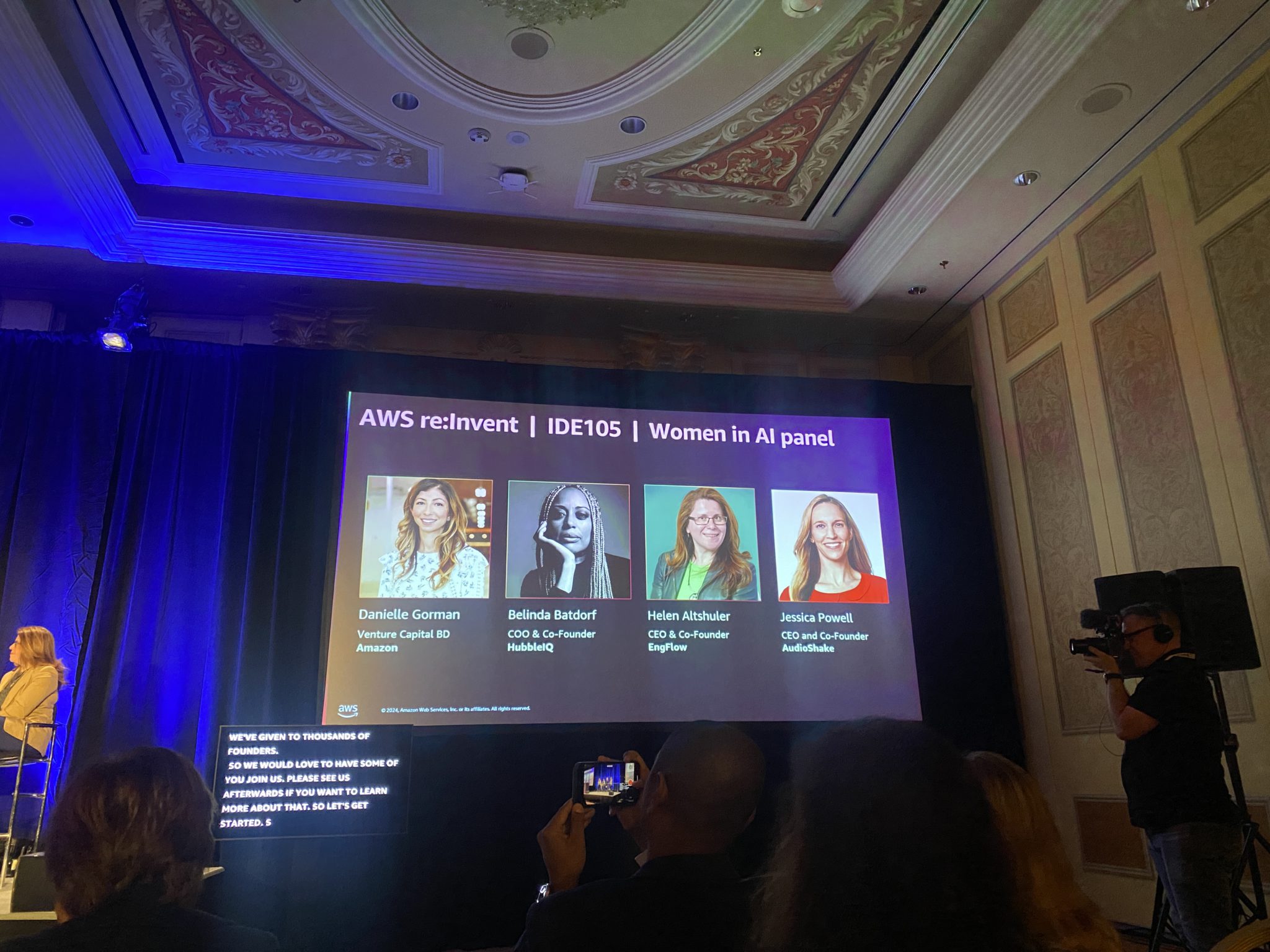 The Great Women at the Generative AI Frontier: Learn from AWS re:Invent ...